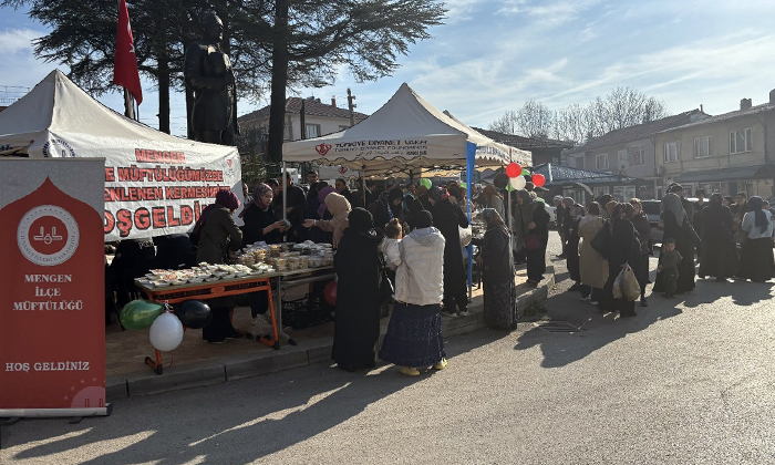 Mengen’de Filistin’e Destek İçin Hayır Kermesi Düzenlendi