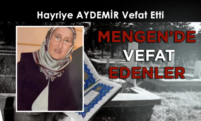 Hayriye AYDEMİR Vefat Etti