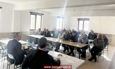 Mengen Kaymakamı Sercan Yıldız, köy ziyaretlerine devam ediyor
