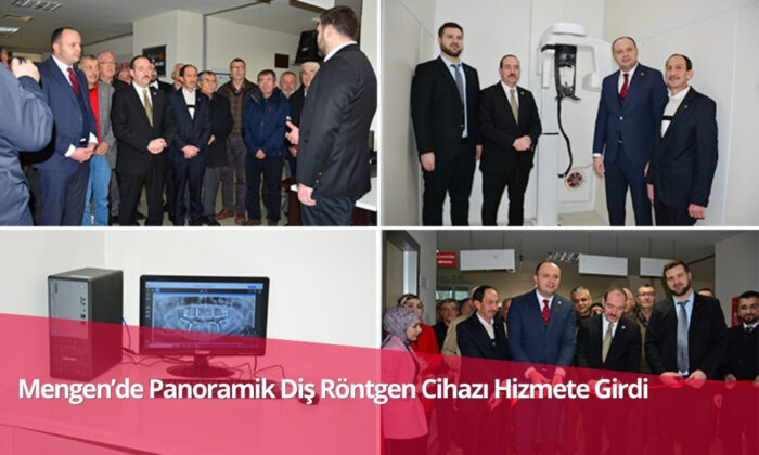 Mengen’de Panoramik Diş Röntgen Cihazı Hizmete Girdi