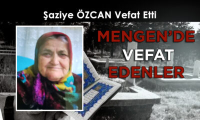 Şaziye ÖZCAN Vefat Etti