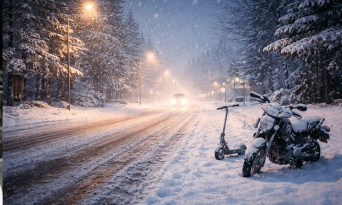 Buzlanma Nedeniyle İl Genelinde Motosiklet ve Scooterlara Geçici Yasak