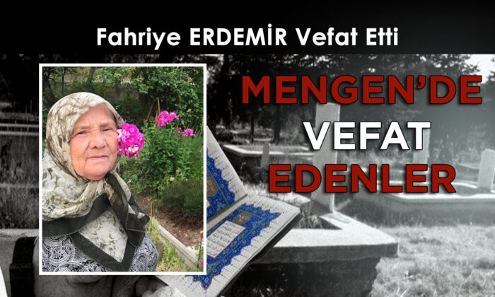 Fahriye ERDEMİR Vefat Etti