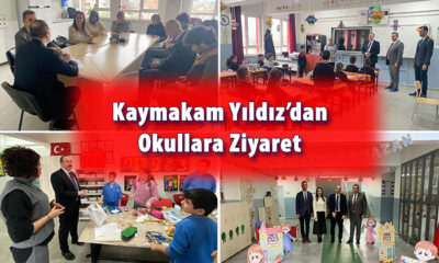 Kaymakam Yıldız’dan Okullara Ziyaret
