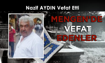 Nazif AYDIN Vefat Etti