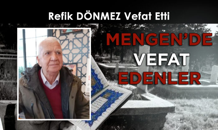 Refik DÖNMEZ Vefat Etti
