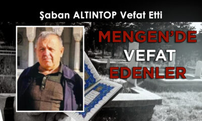 Şaban ALTINTOP Vefat Etti