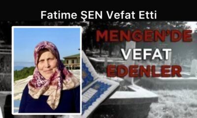 Fatime ŞEN Vefat Etti