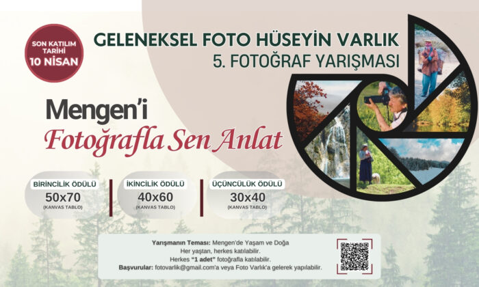 5. Foto Hüseyin Varlık Fotoğraf Yarışması Başvuruları Başladı: Mengen’i fotoğrafla sen anlat !