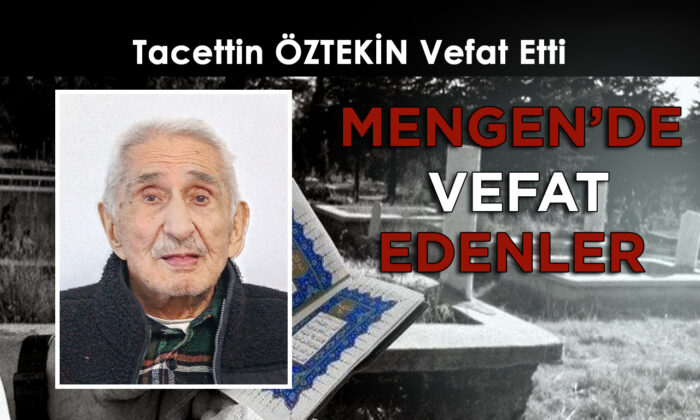 Tacettin ÖZTEKİN Vefat Etti