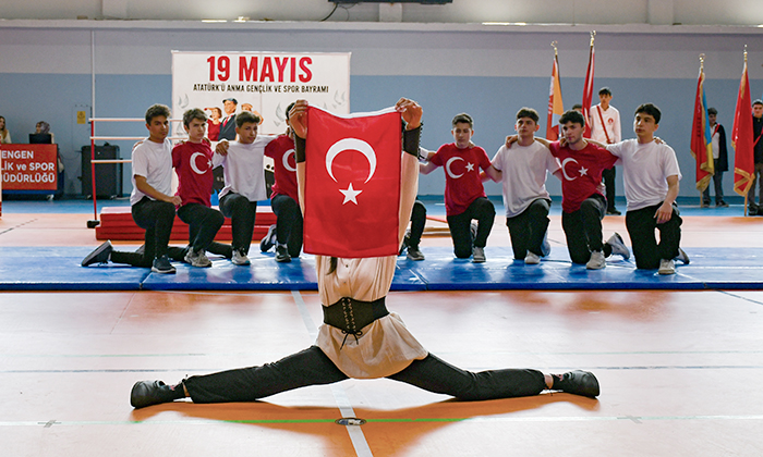 19 Mayıs Etkinlikleri Mengen’de Renkli Görüntülere Sahne Oldu