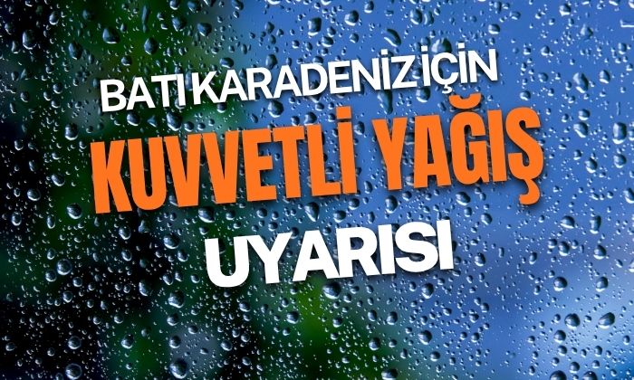 Bu Gece ve Yarın İçin Kuvvetli Yağış Uyarısı