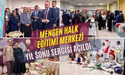 Kaymakam Yıldız, Müjdeyi Mengen HEM Sergi Açılışında Verdi