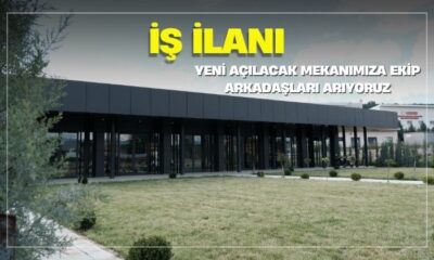 İş İlanı – Yeni açılacak mekanımıza ekip arkadaşları arıyoruz
