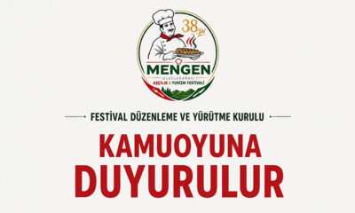 38. Mengen Uluslararası Aşçılık ve Turizm Festivali Bu Yıl Yapılmayacak