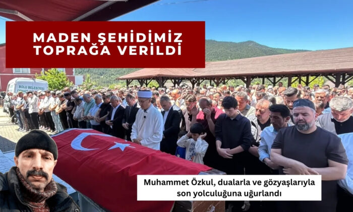 Maden şehidimiz toprağa verildi