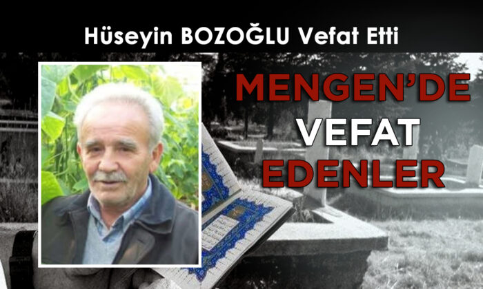 Hüseyin BOZOĞLU Vefat Etti