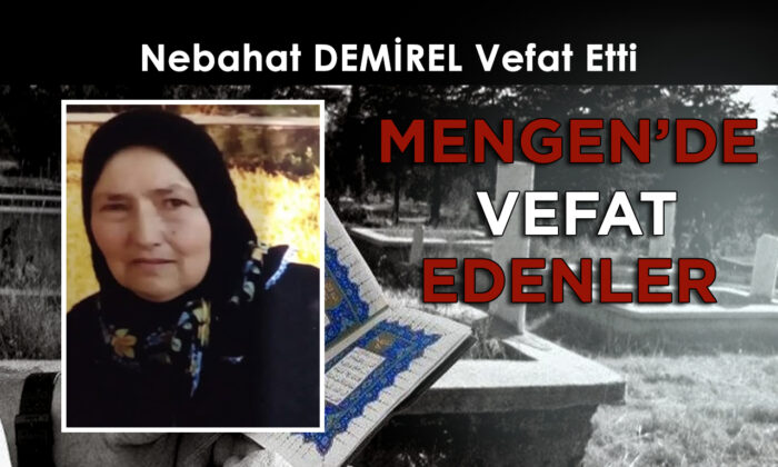 Nebahat DEMİREL Vefat Etti