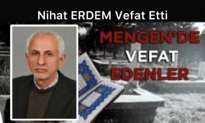 Nihat ERDEM Vefat Etti