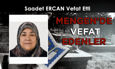 Saadet ERCAN Vefat Etti