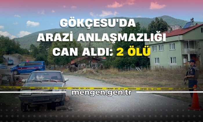 Gökçesu’da Arazi Anlaşmazlığı Can Aldı: 2 Ölü
