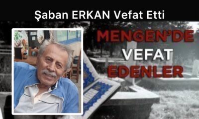 Şaban ERKAN Vefat Etti