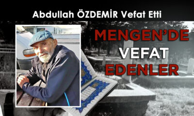 Abdullah ÖZDEMİR Vefat Etti