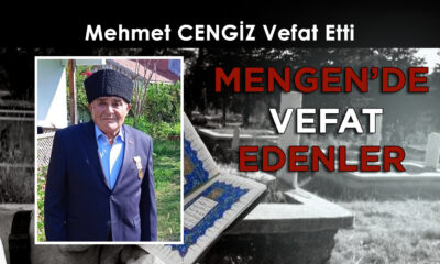 Kıbrıs Gazisi Mehmet CENGİZ Vefat Etti