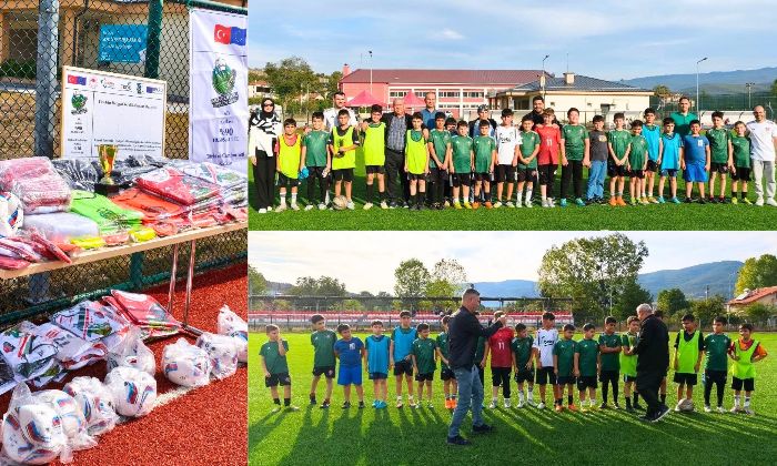 Mengen Yerel Eylem Grubu’ndan (YEG) Gençlere Futbol Turnuvası ve Ekipman Desteği