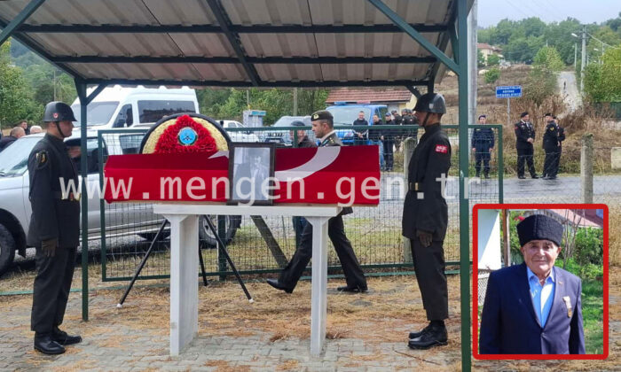 Kıbrıs Gazisi Mehmet Cengiz Son Yolculuğuna Uğurlandı