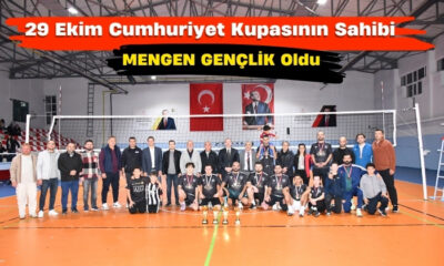 29 Ekim Voleybol Turnuvasının Şampiyonu Belli Oldu!