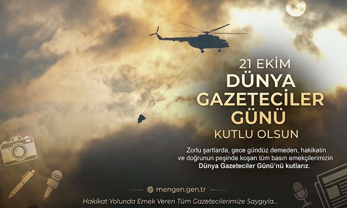 21 Ekim Dünya Gazeteciler Günü Kutlu Olsun
