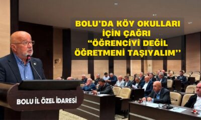 BOLU’DA KÖY OKULLARI İÇİN ÇAĞRI! “ÖĞRENCİYİ DEĞİL, ÖĞRETMENİ TAŞIYALIM”