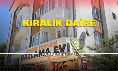 Reklam: Mengen’de Kiralık 2+1 Doğalgazlı Daire