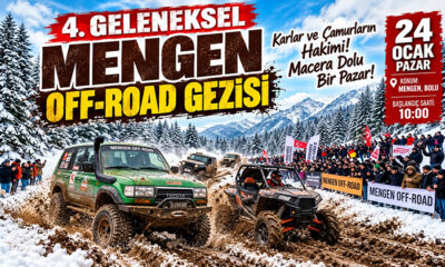 Mengen’de 4. Geleneksel Off-Road Gezisi İçin Geri Sayım Başladı!