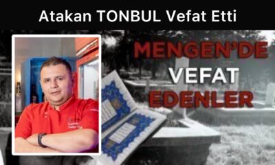 Atakan TONBUL Vefat Etti
