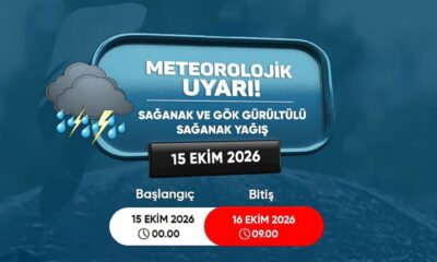 Bolu Valiliği’nden Meteorolojik Uyarı: Kuvvetli Sağanak ve Gök Gürültülü Yağış Bekleniyor