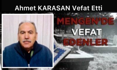 Ahmet KARASAN Vefat Etti